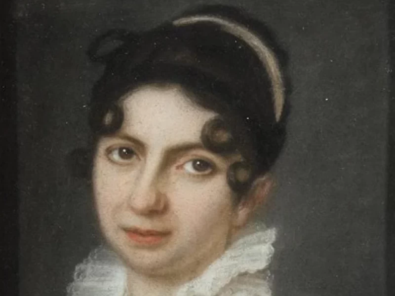 1757-Langlois de Sézanne - Ritratto di Madame de Gabriac